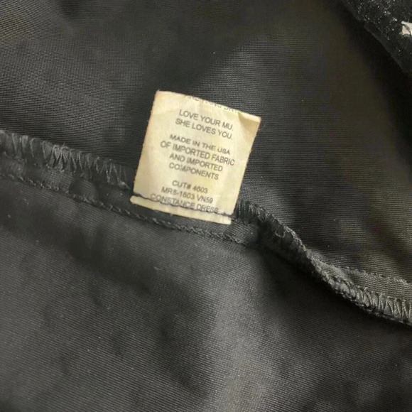 Show Me Your Mumu Small Constance Velvet Studded Mini Dress Holiday Festive Boho - Picture 6 of 7